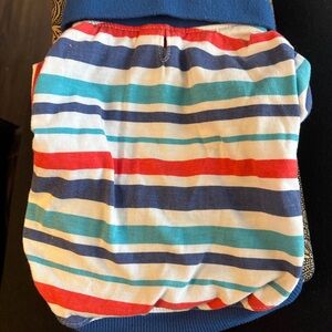 Striped Dog Polo Shirt